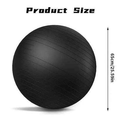 65.02cm Heavy-Duty Explosion-Proof Yoga Ball