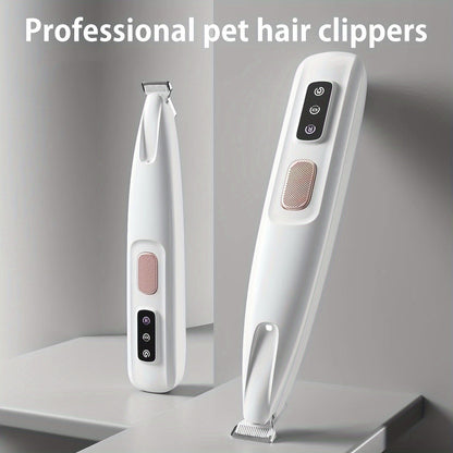 Pet Grooming Clippers with LED Light Support