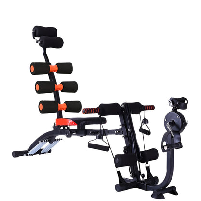 6-in-1 Home Gym Ab Crunch Leg Bench