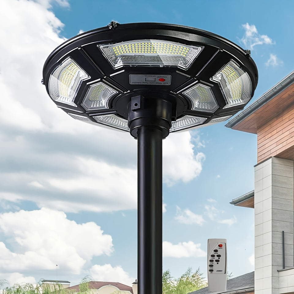 Solar UFO Street Lamp with Remote Sensor (750LED)