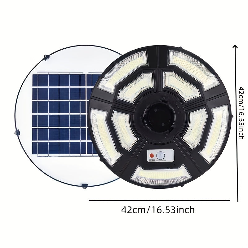Solar UFO Street Lamp with Remote Sensor (750LED)