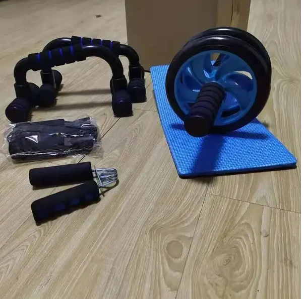 Multi-functional Equipment 4-Piece Fitness Wheel Set