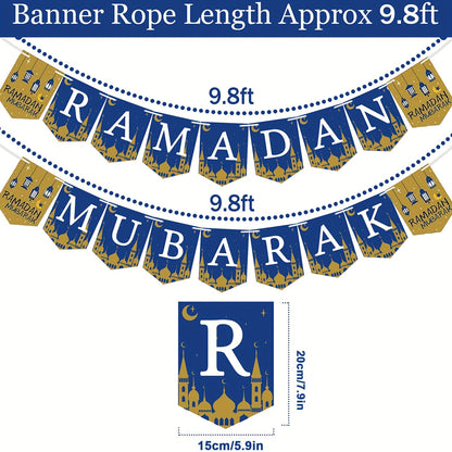 Paper Hanging Flag Room Decoration