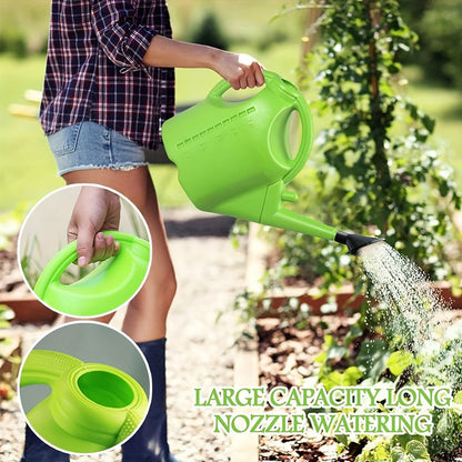 2-Gallon Garden Watering Can with Long Spout