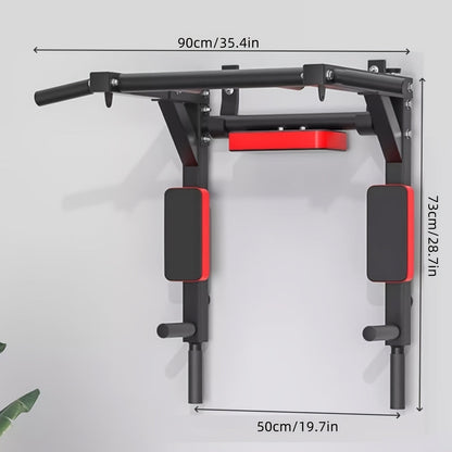 Wall-Mounted Pull-Up Bar Set