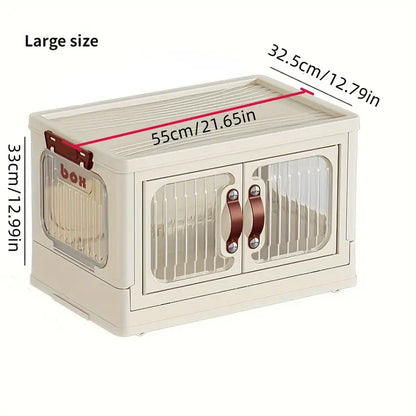 Efficiency meets style with our Large Capacity Folding Storage Box