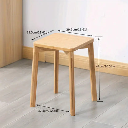 Eco-Friendly Bamboo Stool: Simplify Your Space with Style