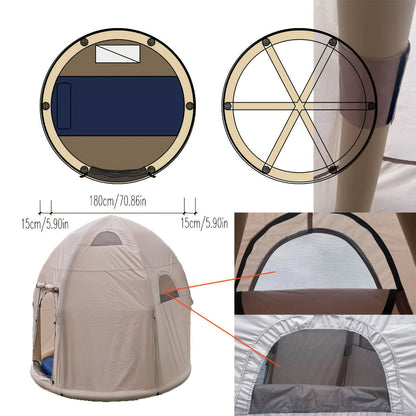 Spherical Inflatable Tent Instant Setup Outdoor Shelter