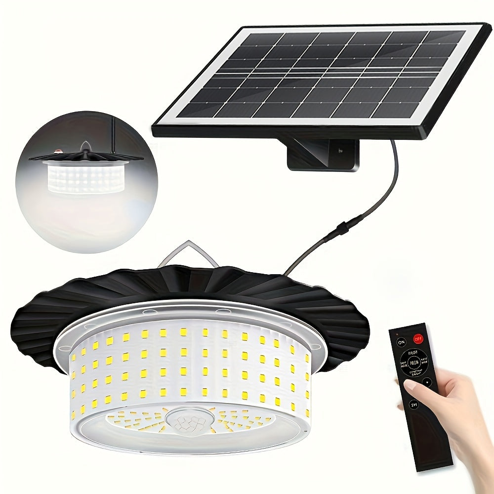 Solar Pendant Light with Motion Sensor