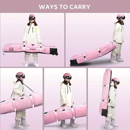 Snowboard Bag with Wheels and TSA Lock