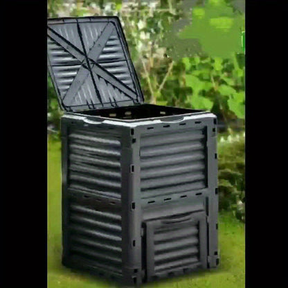 Square Compost Bin with Lid