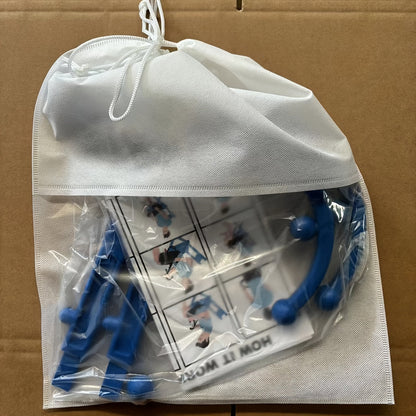 Lead-Free S-Shaped Hook Self-Massage Stick(Blue)