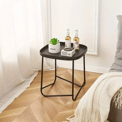 Experience the perfect marriage of style and utility with this modern side table