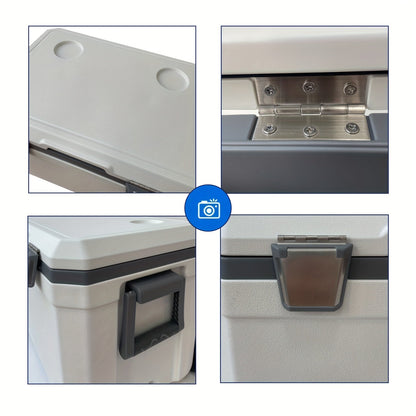 48 Quart Portable Camping Cooler Box