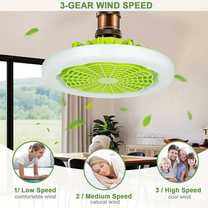 Remote-Controlled Ceiling Fan