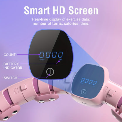 Smart Fitness Hoop with HD Counter Display