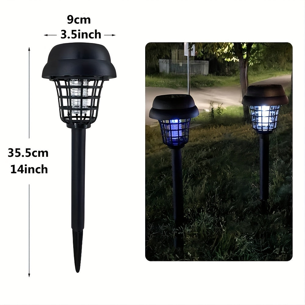 Solar Mosquito Killer Lights Outdoor UV Insect Repellent (4-Pack)