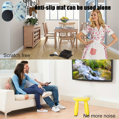 Office Chair Casters with Self-Adhesive Pads (6 pcs)