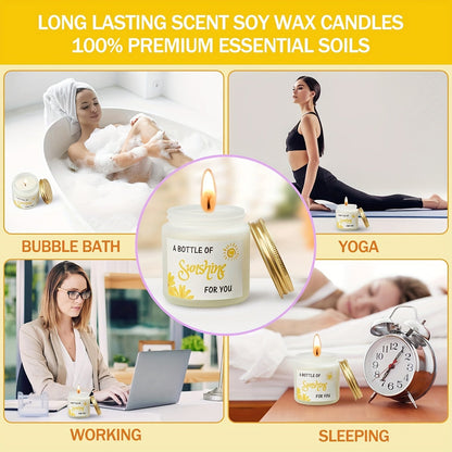 Sunflower Stainless Steel Cup Gift Set