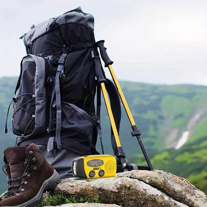 Emergency Hand Crank Radio with Power Bank Phone Charger