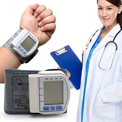 Precision and convenience meet in our wrist BP monitor
