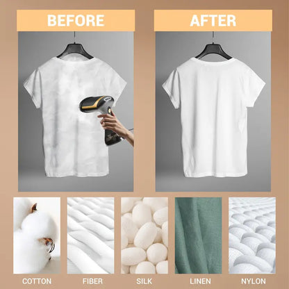 Household Commercial Hand-held Garment Steamer - Black