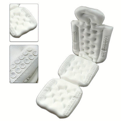 Bath Pillow Mat Neck Back Support