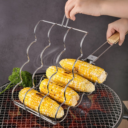 Iron Grill Basket for BBQ & Grilling