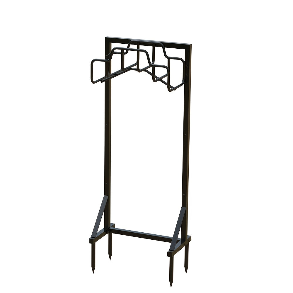 Metal Garden Hose Reel Holder Stand