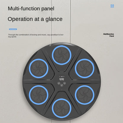 Smart Music Boxing Wall Trainer with Gloves
