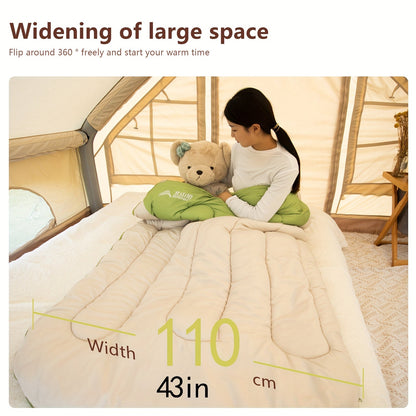 Portable Synthetic Fiber Sleeping Bag for Camping