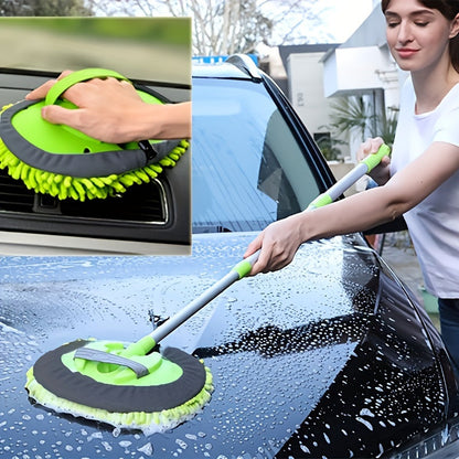 Long Handle Car Wash Brush Mop Kit