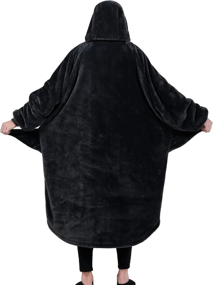 Shark Hooded Blanket Robe for Men