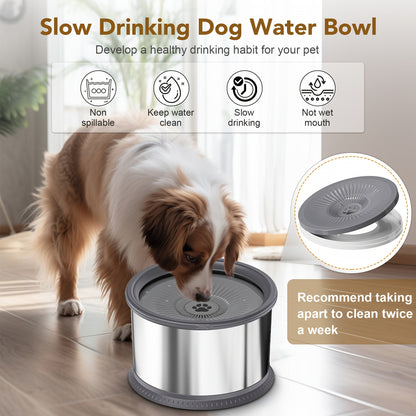 Extra Large Spill-Proof Dog Water Bowl