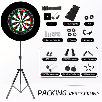 Dart Target Tripod Stand for All Ages