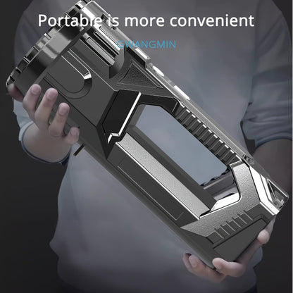 Camping Spotlight USB Rechargeable Flashlight