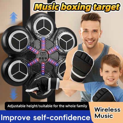 Music Boxing Trainer Wall Target with USB Charging
