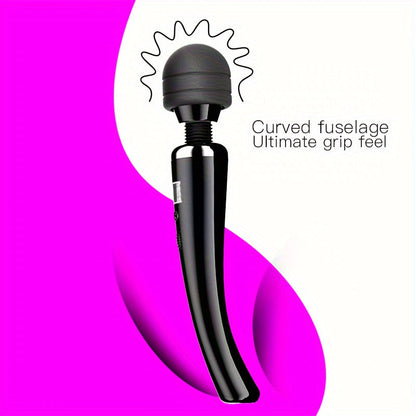 High-Frequency Portable Handheld Deep Muscle Massager(Black)