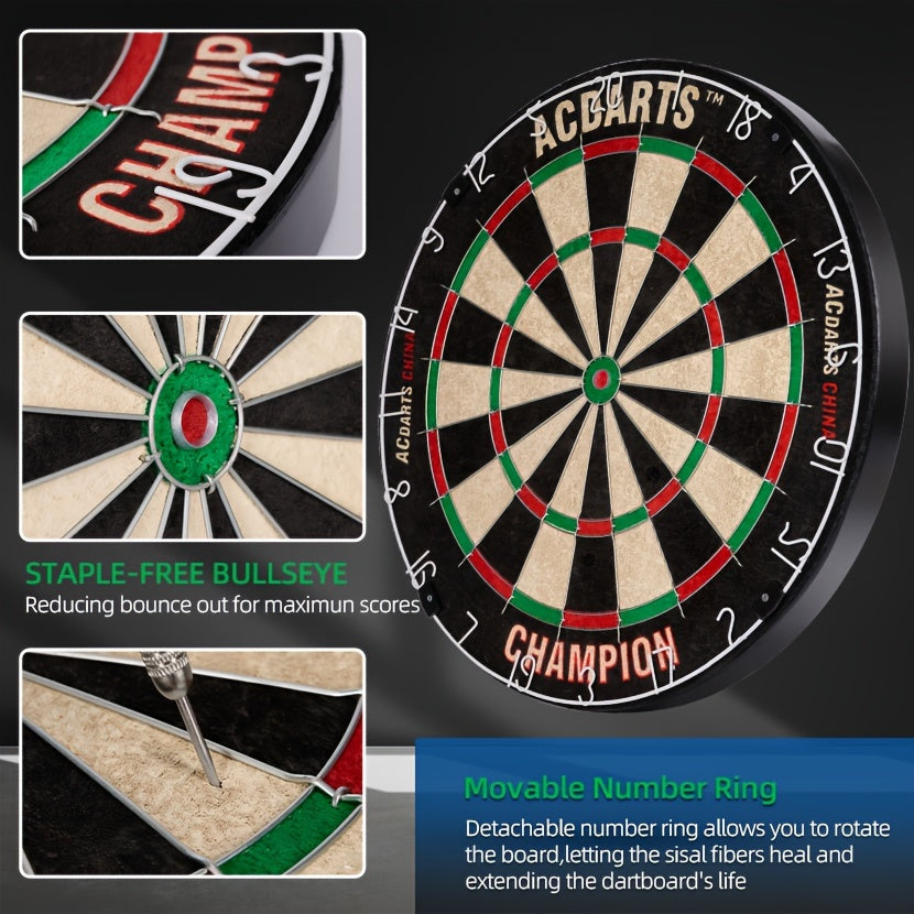 Dartboard Set Soft Head Sisal Bristle