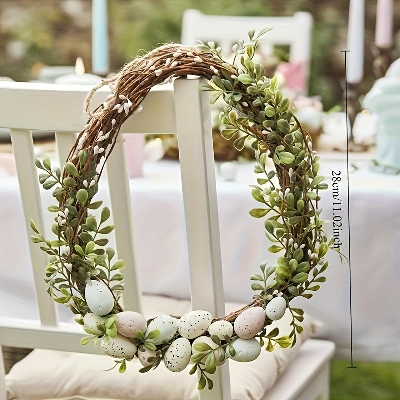 Easter Egg Wreath Wall Decoration