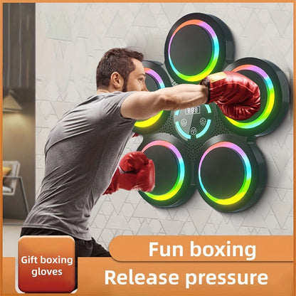 Smart Music Boxing Pad with Gloves