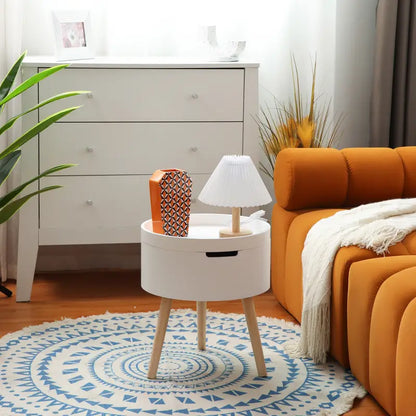 Stylish - Practical Open-Top Storage Side Table