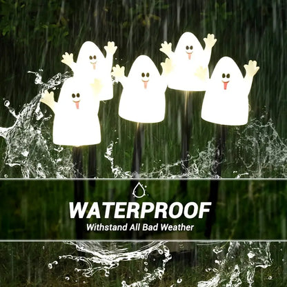 5 In 1 Ghostly Glow Solar Ground Light