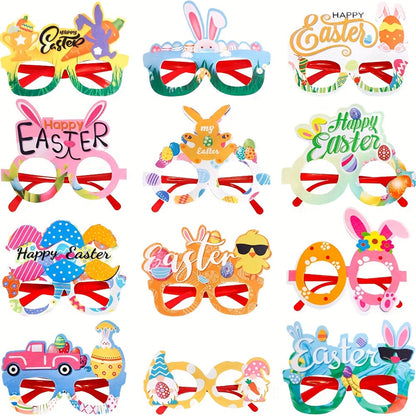 Easter Party Eyeglasses Frame Set 12pcs
