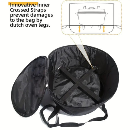 Large Capacity Cookware and Tableware Storage Bag for Camping