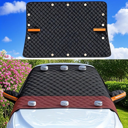 Extra Large Magnetic Car Windshield Sunshade Cover