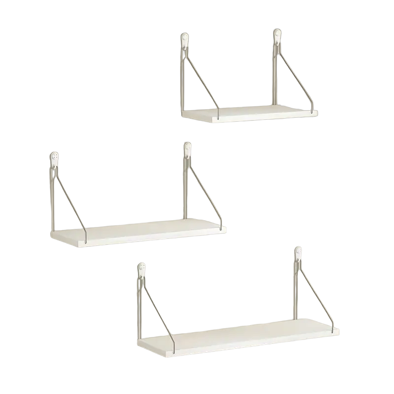 Harmony in Hanging: 3 Floating Storage Shelves