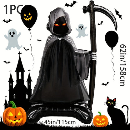 Death God Scythe Balloon Halloween Decoration