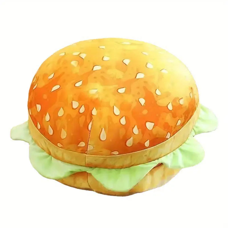 Delicious Burger Pillow Cushion