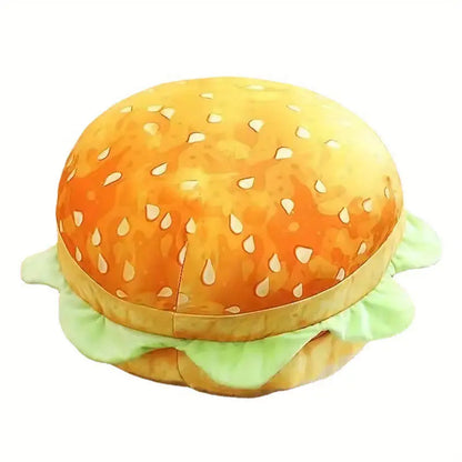 Delicious Burger Pillow Cushion